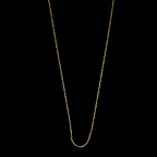 Combo of 4 Stylish Gold Plated Chains for Women & Girls – Lightweight Daily Wear Necklace Set