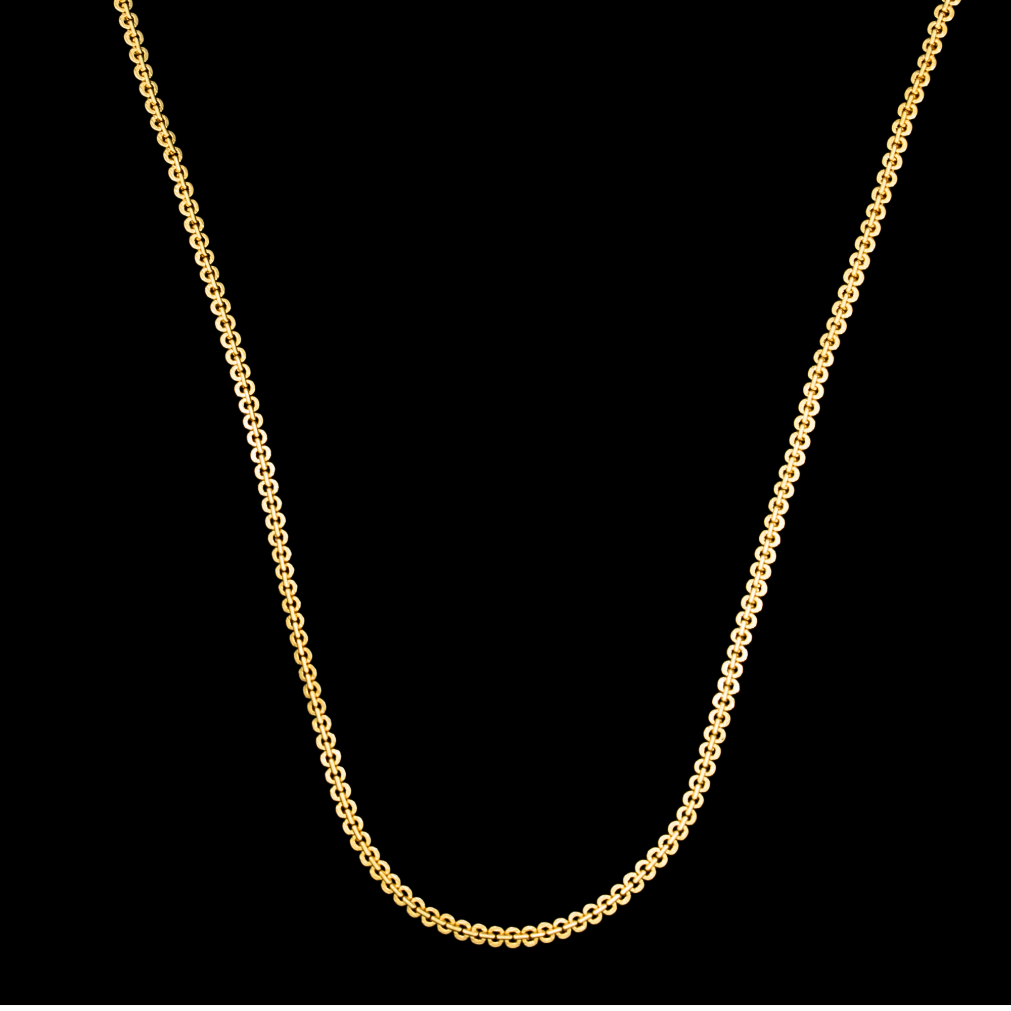 Combo of 4 Stylish Gold Plated Chains for Women & Girls – Lightweight Daily Wear Necklace Set