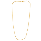 Delicate Gold-Plated Box Chain for Women - BeMine