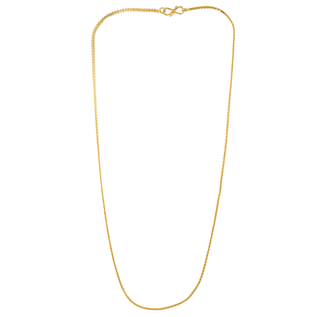 Delicate Gold-Plated Box Chain for Women - BeMine