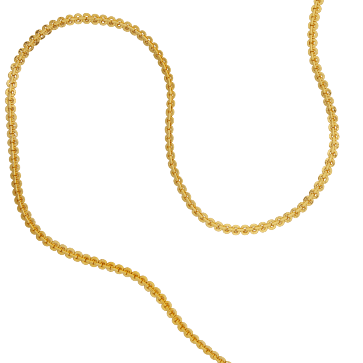 Delicate Gold-Plated Box Chain for Women - BeMine