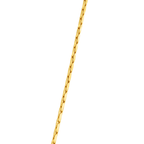 Floral Pastel Stone Pendant Necklace with Gold-Toned Chain - BeMine