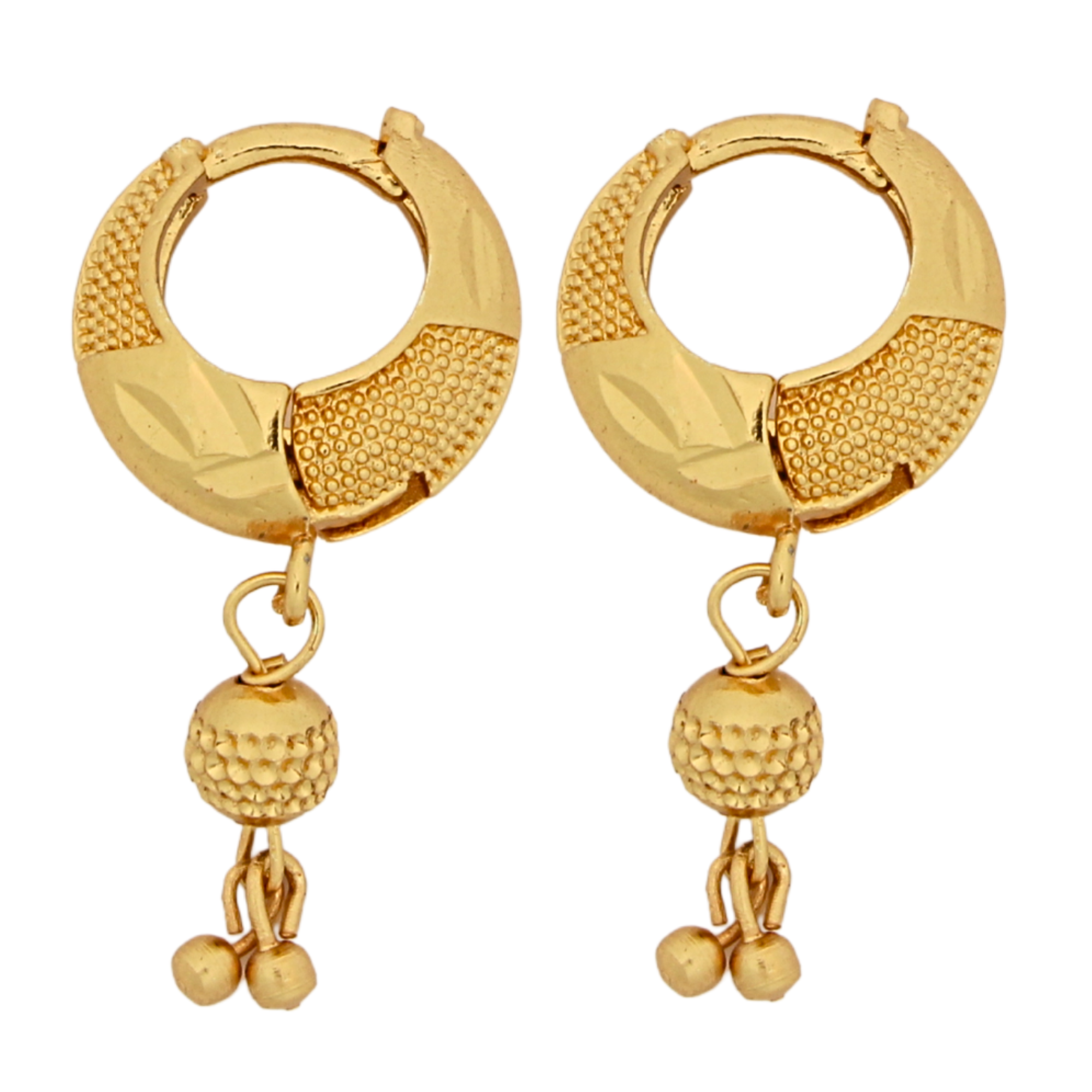 Gold-Plated Jhumki Earrings – Add Elegance to Every Look - FREE worth Rs. 99