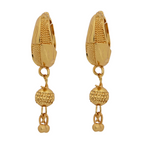 Gold-Plated Jhumki Earrings – Add Elegance to Every Look - FREE worth Rs. 99