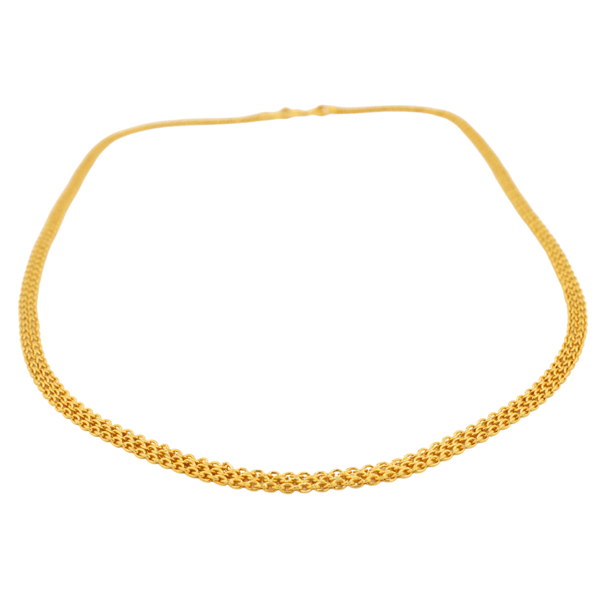 Gold-Plated Round Box Chain for Men & Women | Durable Daily Wear Chain - BeMine