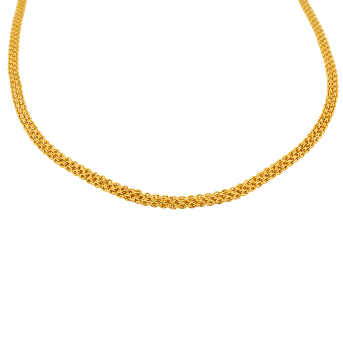 Gold-Plated Round Box Chain for Men & Women | Durable Daily Wear Chain - BeMine