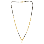 Triangle Pendant Gold-Plated Mangalsutra - BeMine